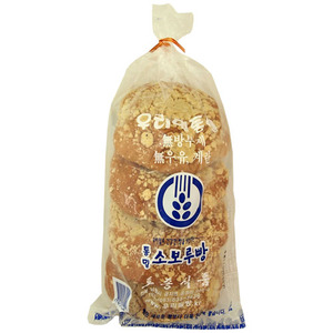 우리밀 통밀 소보루빵 4개입 / 무방부제 통밀빵 / 산지직배송